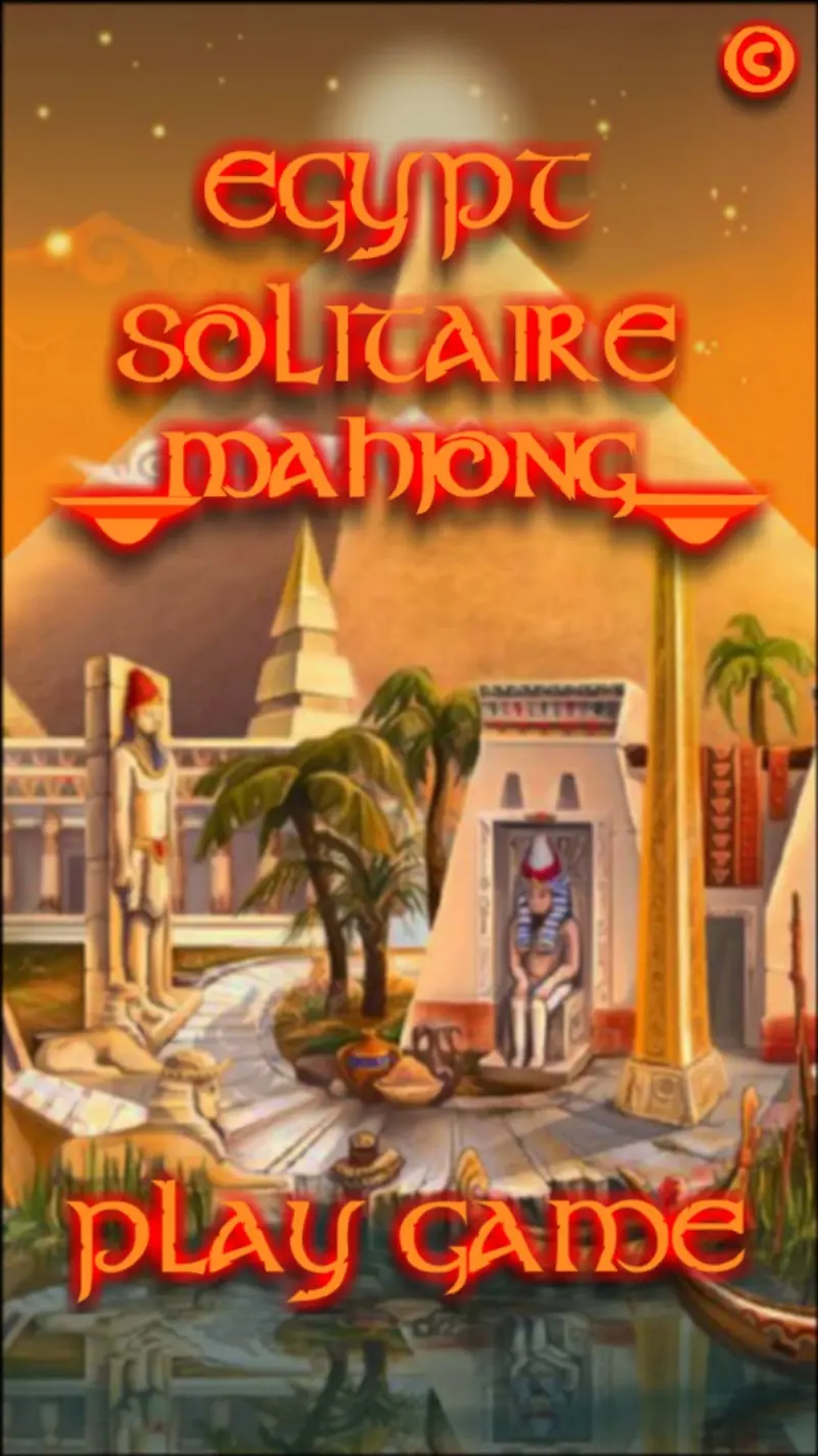 Captura de ecrã 2 de Mahjong solitaire de Egipto
